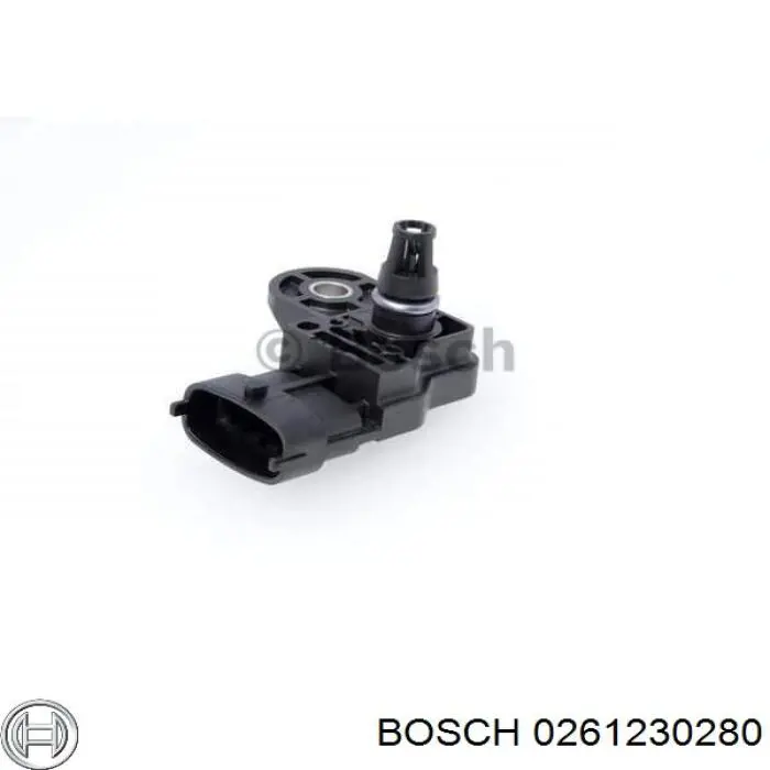 0 261 230 280 Bosch sensor de presion de carga (inyeccion de aire turbina)