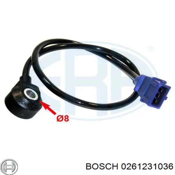 Sensor de detonaciones Volkswagen Passat 3A5, 351, 315