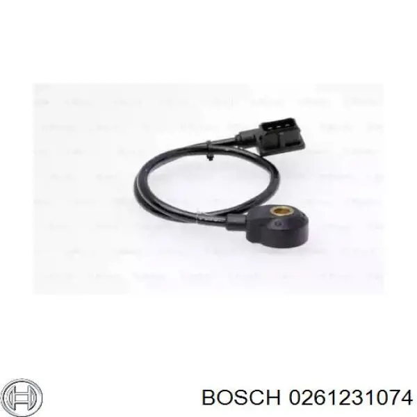 0261231074 Bosch Sensor de detonación