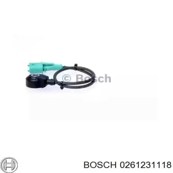 Sensor de detonaciones BOSCH 0261231118
