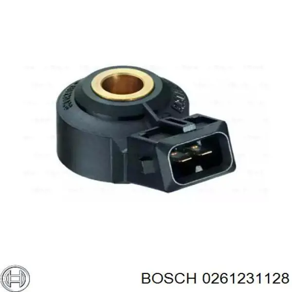 0 261 231 128 Bosch sensor de detonacion