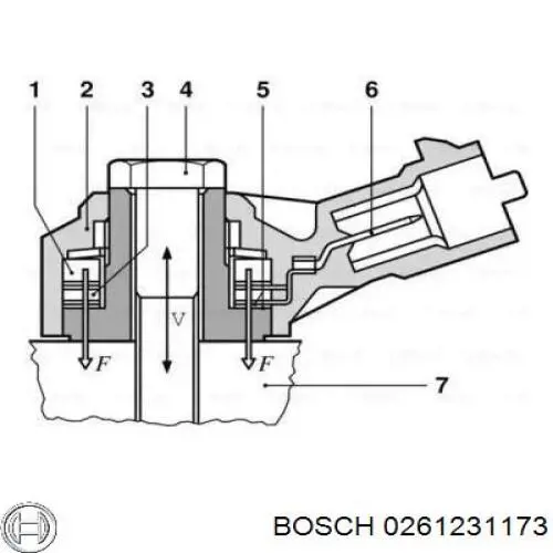 Sensor de detonaciones Jeep RENEGADE BU, B1