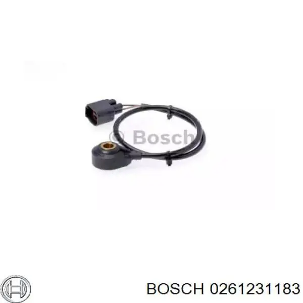 0 261 231 183 Bosch sensor de detonacion