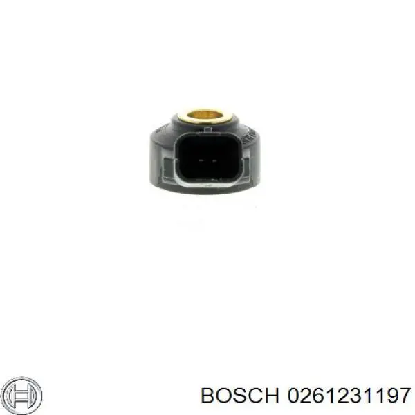 Sensor de detonaciones Peugeot 207 WA, WC