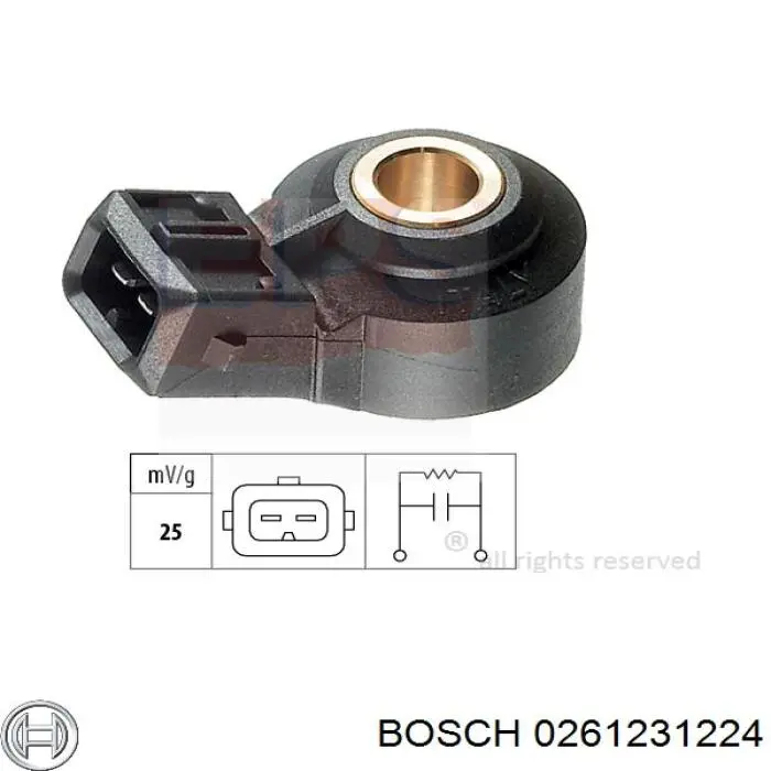  Sensor de detonacion Mini Cooper 