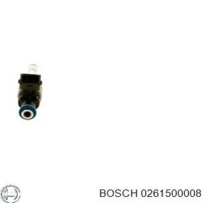 0261500008 Bosch inyector de combustible