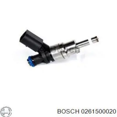 0261500020 Bosch Inyector de combustible