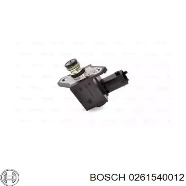 Válvula de presión de combustible Bosch 0261540012