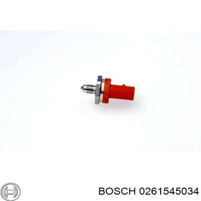 0261545034 Bosch sensor de presión de combustible