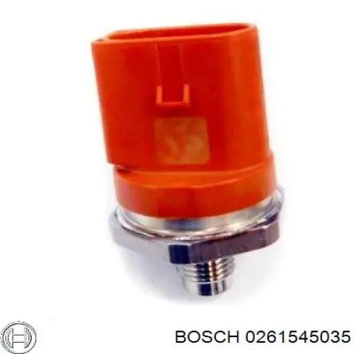 0261545035 Bosch sensor de presión de combustible