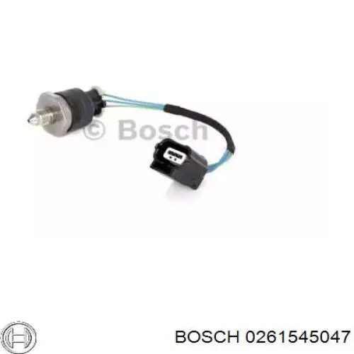 0261545047 Bosch sensor de presión de combustible