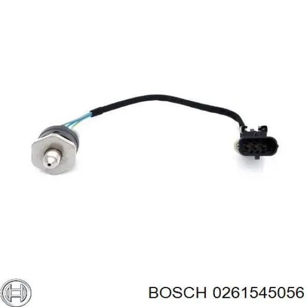 0 261 545 056 Bosch sensor de presión de combustible