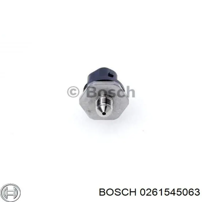 0 261 545 063 Bosch sensor de presión de combustible