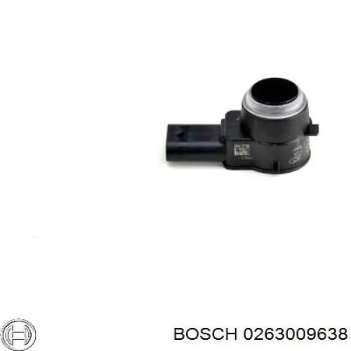 0 263 009 638 Bosch sensor alarma de estacionamiento (packtronic Frontal Lateral)