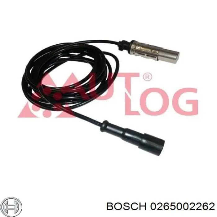 Sensor ABS de rueda delantera Bosch 0265002262 precio, desde 50,29 EUR