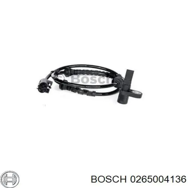 0265004136 Bosch sensor abs delantero