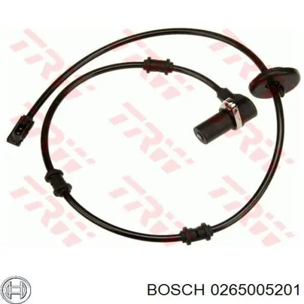 Sensor de aceleración lateral (ESP) 0265005201 Bosch