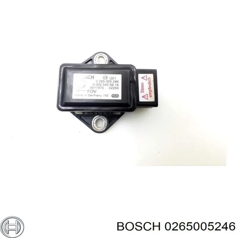 Comprar 0265005246 Bosch Sensor de aceleración lateral (ESP)