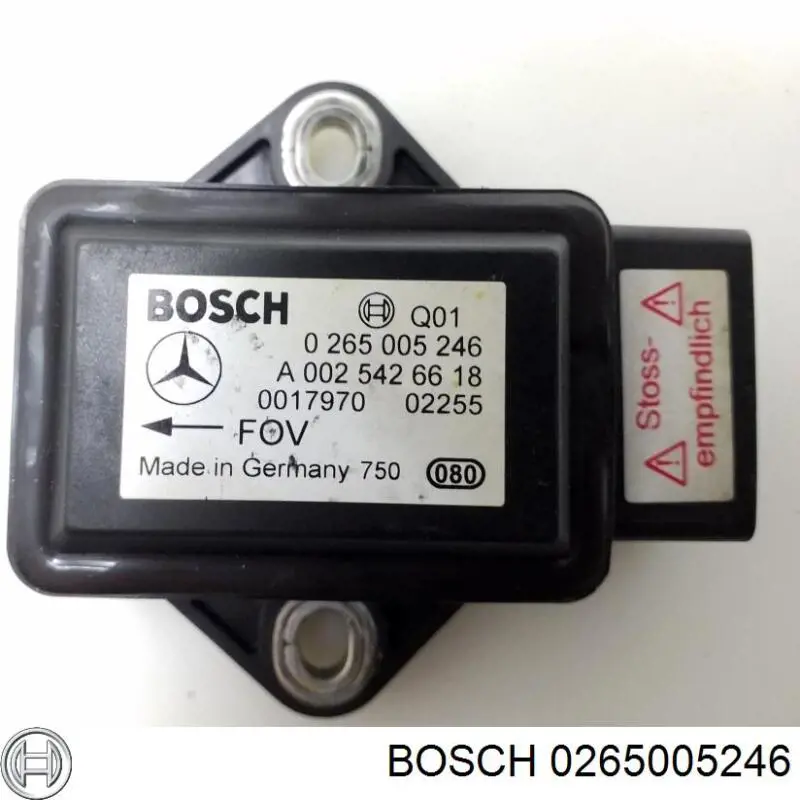 0265005246 Bosch sensor de aceleracion lateral (esp)