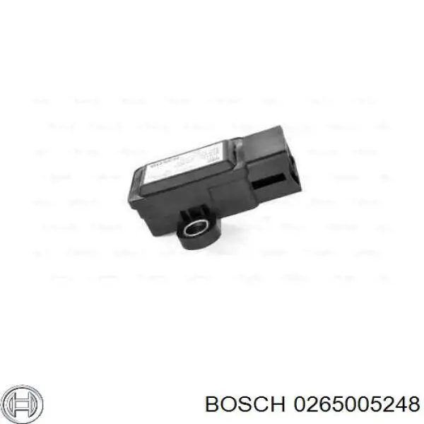 Sensor de aceleración lateral (ESP) Bosch 0265005248