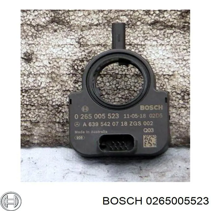 Sensor angulo de giro 0265005523 Bosch