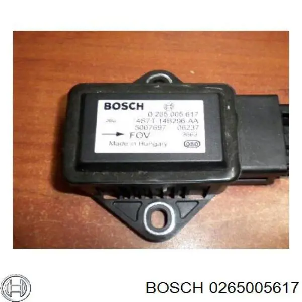 0265005639 Bosch sensor de aceleracion lateral (esp)