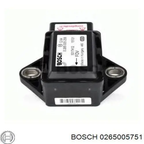0265005751 Bosch sensor de aceleracion lateral (esp)