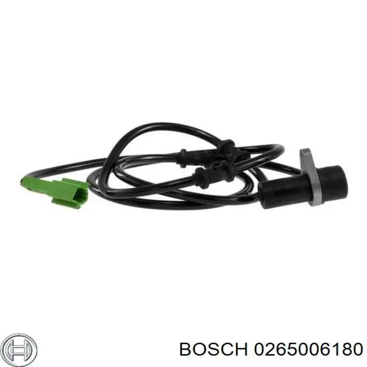 0 265 006 180 Bosch sensor abs trasero derecho