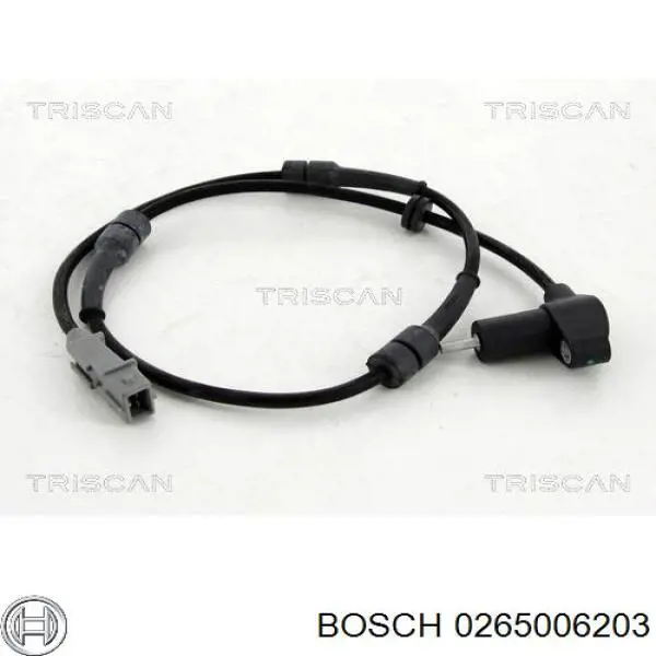 Sensor revoluciones de la rueda, trasero Bosch 0265006203 precio, desde 28,42 EUR