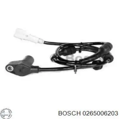 0265006203 Bosch sensor abs trasero