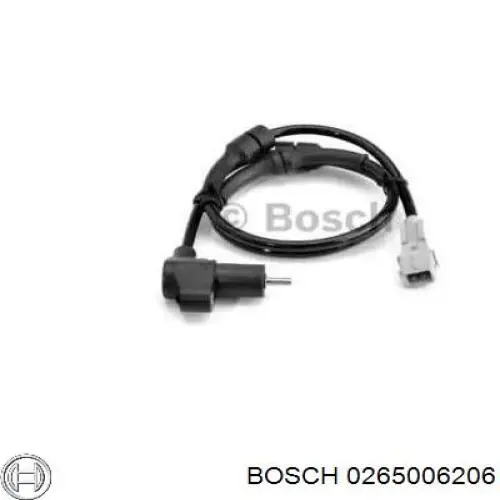 0265006206 Bosch sensor abs trasero