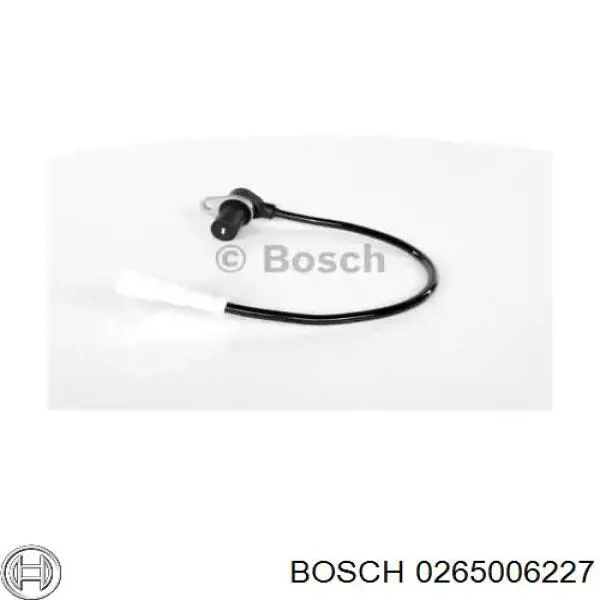 Sensor ABS trasero BOSCH 0265006227
