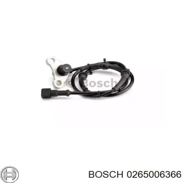 0265006366 Bosch sensor abs trasero
