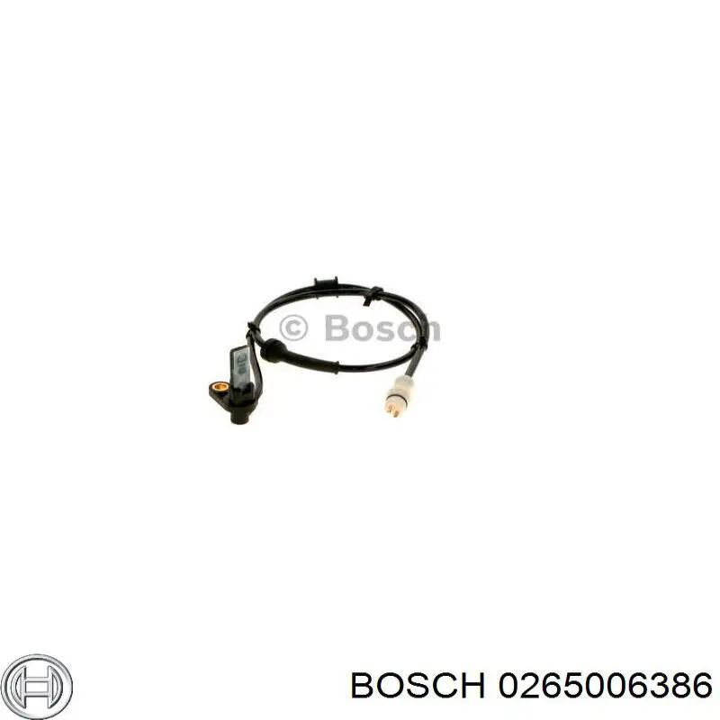 0265006386 Bosch sensor abs trasero izquierdo