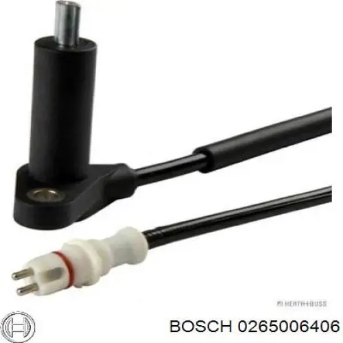 0265006406 Bosch sensor abs trasero derecho