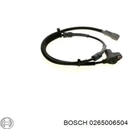 0265006504 Bosch sensor abs trasero