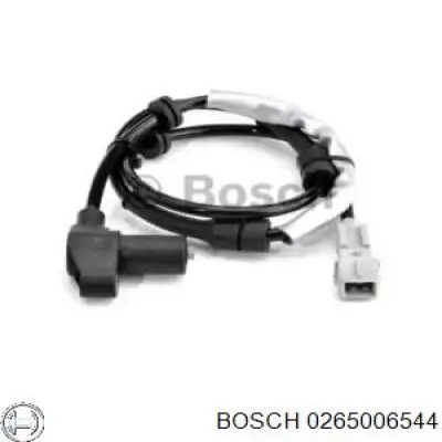 Sensor ABS delantero Peugeot/Citroen 454582