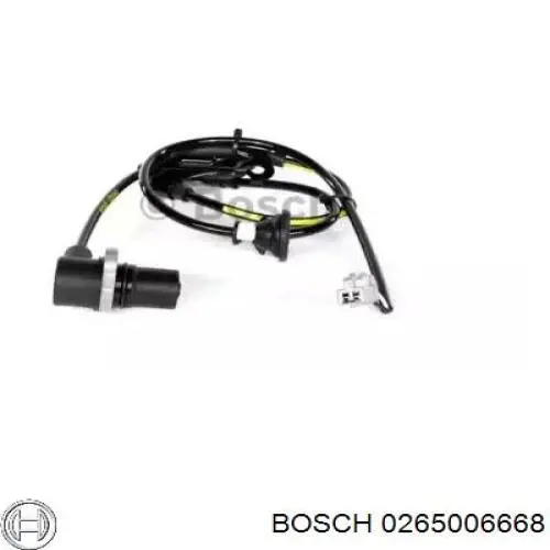 0265006668 Bosch sensor abs trasero derecho