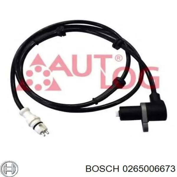 Sensor ABS de rueda delantera Bosch 0265006673 precio, desde 32,76 EUR