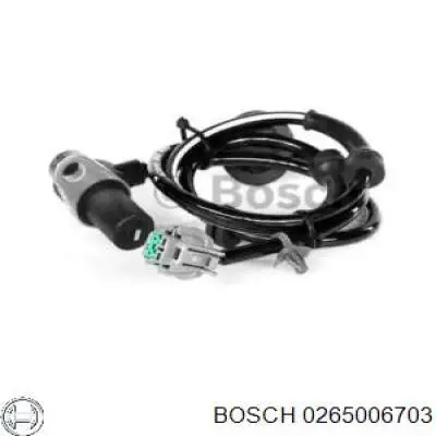 0265006703 Bosch sensor abs delantero derecho