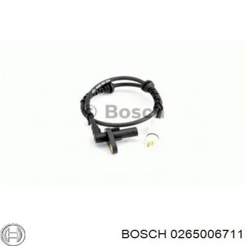 Sensor revoluciones de la rueda, trasero Bosch 0265006711