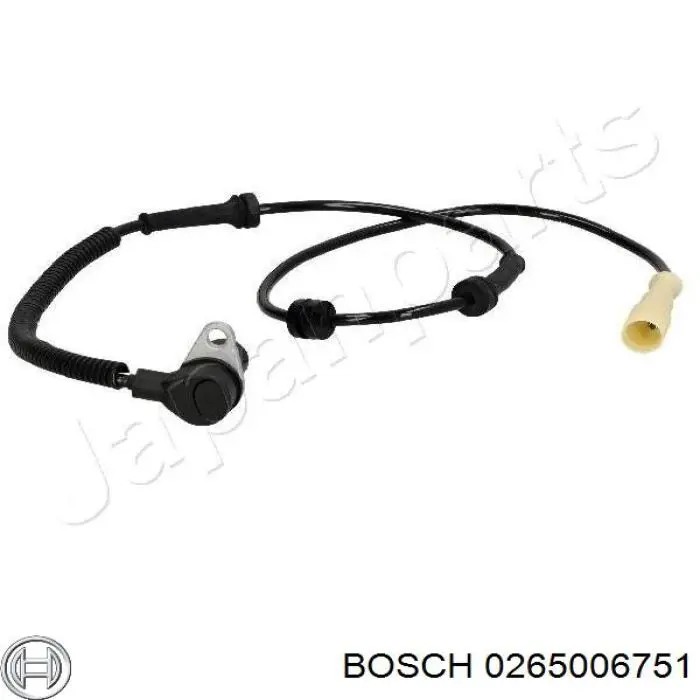 0 265 006 751 Bosch sensor abs delantero derecho