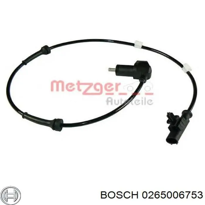 Sensor ABS, rueda delantera Smart ROADSTER (452)