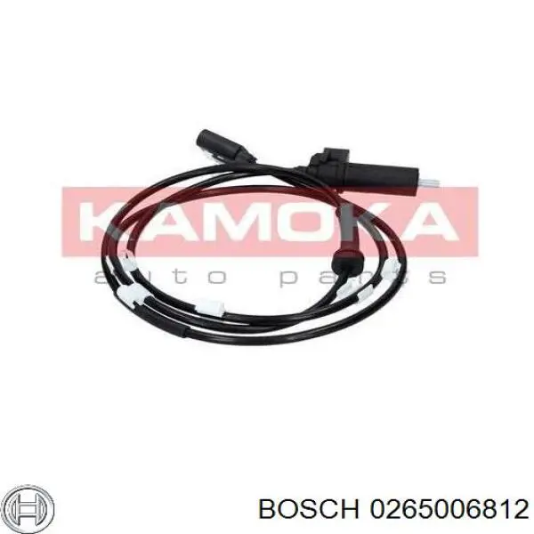 0265006812 Bosch sensor abs trasero izquierdo