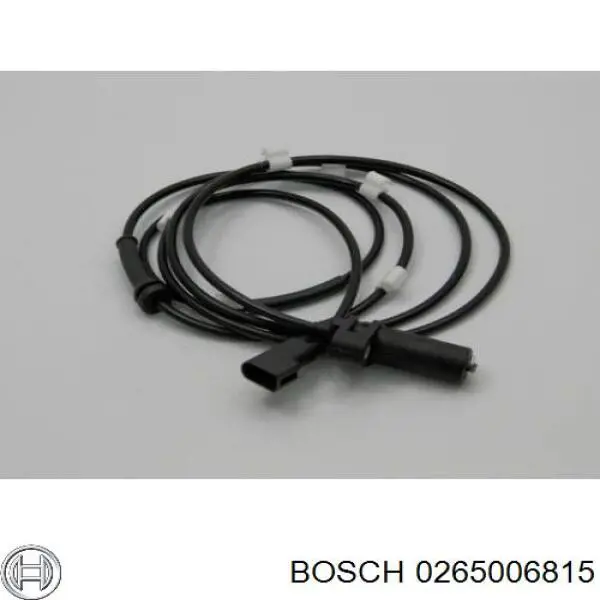0265006815 Bosch sensor abs trasero derecho