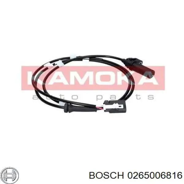 0265006816 Bosch sensor abs trasero izquierdo