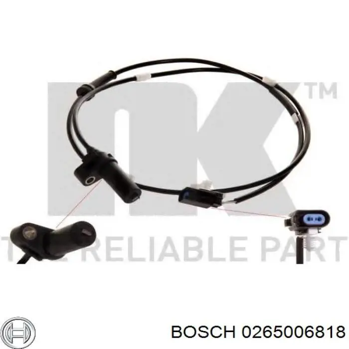 Sensor de freno, trasero izquierdo Bosch 0265006818 precio, desde 22,81 EUR