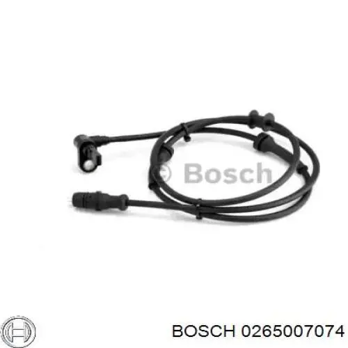 0265007074 Bosch sensor abs delantero