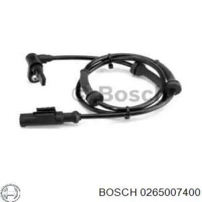 0265007400 Bosch sensor abs trasero