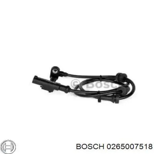0265007518 Bosch sensor abs delantero derecho